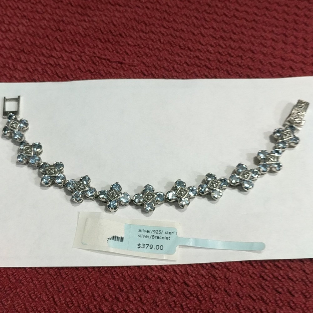 Silver 925 Vintage Style Bracelet